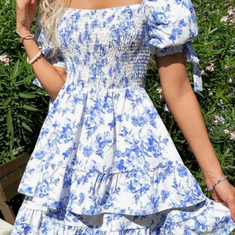 Cute Women's Summertime Short Knee Length Dress For Any Special Occasion